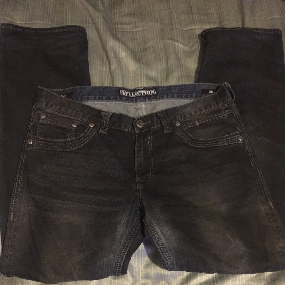 Men’s Affliction jeans size 36